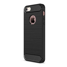 Gigapack GP-67278 iPhone SE (2016) / iPhone 5S / iPhone 5 fekete szilikon hátlap
