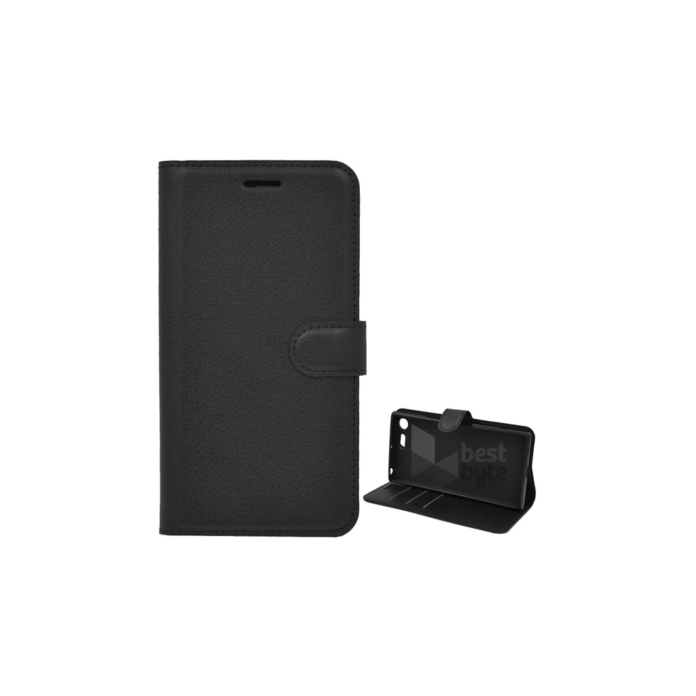 Gigapack GP-69967 Sony Xperia XZ Premium (G8141) fekete bőr hatású oldalra nyíló tok