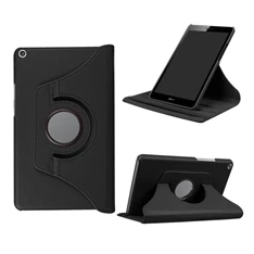 Gigapack GP-71054 Huawei Mediapad T3 8 WIFI / Mediapad T3 8 LTE fekete bőr hatású oldalra nyíló tok