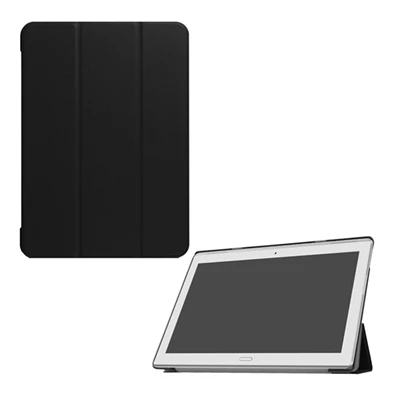 Gigapack GP-74685 Lenovo Tab 4 10 Plus (TB4-X704L) fekete bőr hatású oldalra nyíló tok