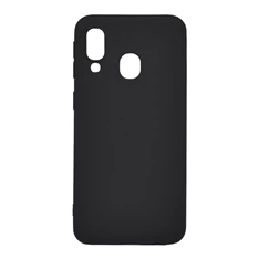 Gigapack GP-86513 Galaxy A40 (SM-A405F) fekete szilikon hátlap