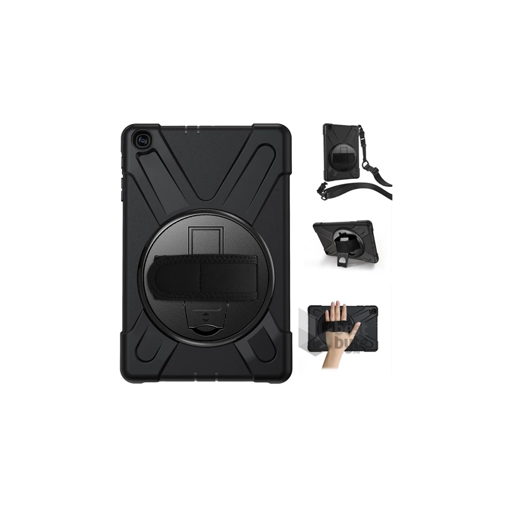 Gigapack GP-88621 Galaxy Tab A 10.1 WIFI (2019) SM-T510 / Galaxy Tab A 10.1 LTE (2019) SM-T515 fekete műanyag tok