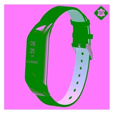 Gigapack GP-89674 Xiaomi MI Band 3 / MI Band 4 fekete bőr óraszíj