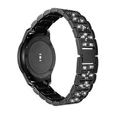 Gigapack GP-90574 univerzális 22mm fekete rozsdamentes acél óraszíj