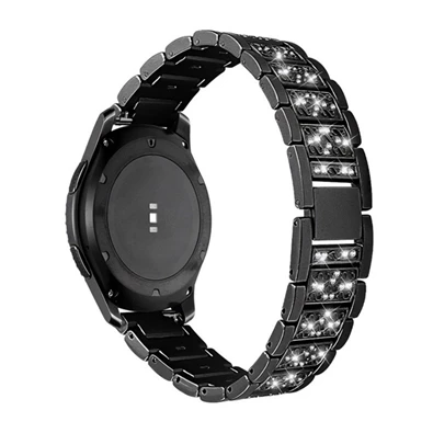 Gigapack GP-90574 univerzális 22mm fekete rozsdamentes acél óraszíj