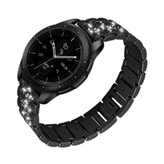 Gigapack GP-90574 univerzális 22mm fekete rozsdamentes acél óraszíj