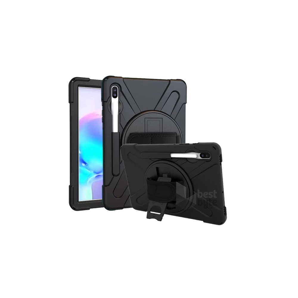 Gigapack GP-91317 Galaxy Tab S6 10.5 LTE (SM-T865) / Galaxy Tab S6 10.5 WIFI (SM-T860) fekete műanyag tok