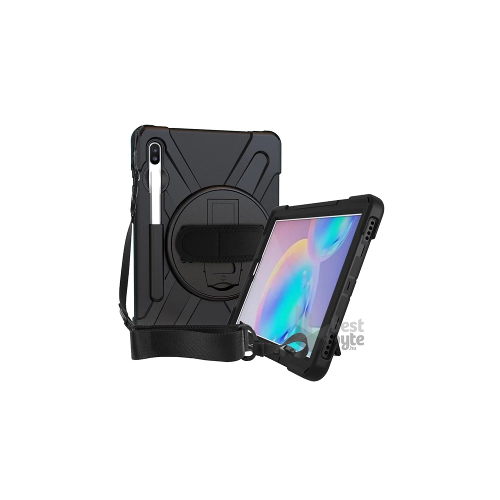 Gigapack GP-91318 Galaxy Tab S6 10.5 LTE (SM-T865) / Galaxy Tab S6 10.5 WIFI (SM-T860) fekete műanyag tok
