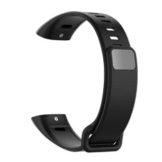 Gigapack GP-91604 Honor Band 2 Pro/Band 2 / Huawei Band 2 fekete szilikon óraszíj