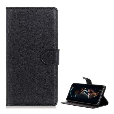 Gigapack GP-91694 Galaxy Xcover Pro (SM-G715F) Xcover Pro EE fekete bőr hatású oldalra nyíló tok