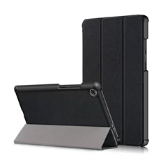 Gigapack GP-92996 Lenovo Tab M8 (TB-8505X) LTE/Tab M8 (TB-8505F) WIFI fekete bőr hatású oldalra nyíló tok