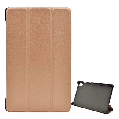 Gigapack GP-92999 Lenovo Tab M8 (TB-8505X) LTE/Tab M8 (TB-8505F) WIFI rózsaarany bőr hatású oldalra nyíló tok