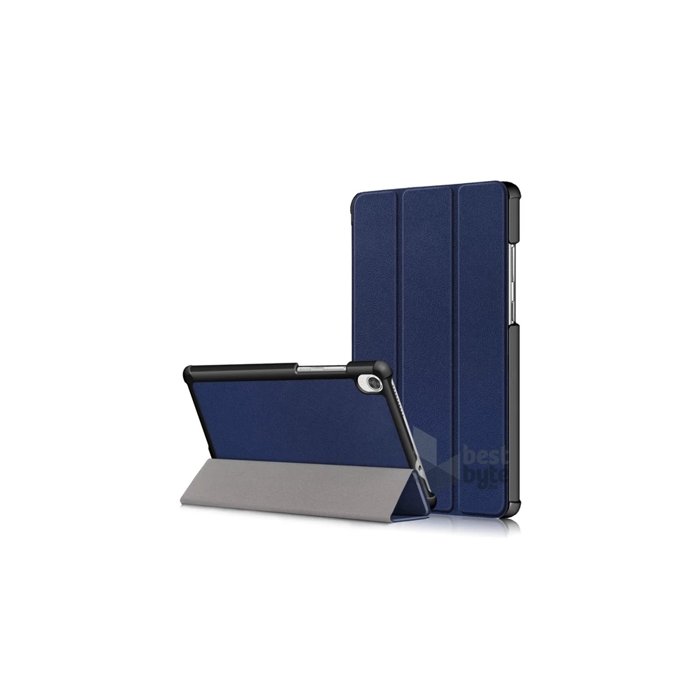 Gigapack GP-93000 Lenovo Tab M8 (TB-8505X) LTE/Tab M8 (TB-8505F) WIFI sötétkék bőr hatású oldalra nyíló tok