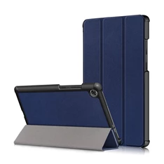 Gigapack GP-93000 Lenovo Tab M8 (TB-8505X) LTE/Tab M8 (TB-8505F) WIFI sötétkék bőr hatású oldalra nyíló tok