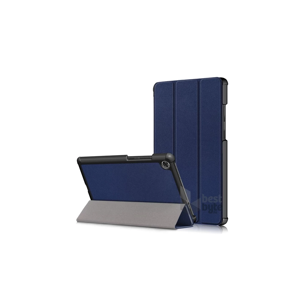 Gigapack GP-93000 Lenovo Tab M8 (TB-8505X) LTE/Tab M8 (TB-8505F) WIFI sötétkék bőr hatású oldalra nyíló tok