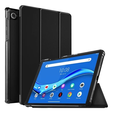 Gigapack GP-95399 Lenovo Tab M10 FHD Plus (TB-X606X)/Tab M10 Plus (TB-X606F) fekete bőr hatású oldalra nyíló tok