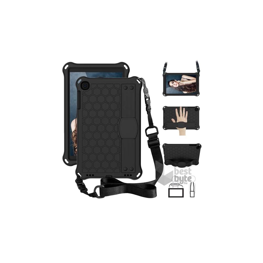 Gigapack GP-95510 Galaxy Tab A 10.1 LTE (2019) SM-T515 / Galaxy Tab A 10.1 WIFI (2019) SM-T510 fekete szilikon hátlap