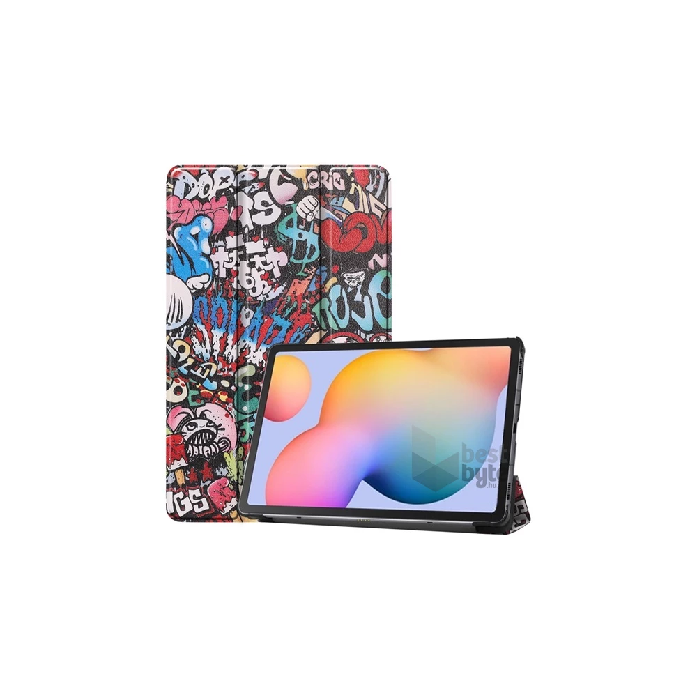 Gigapack GP-95749 Samsung Galaxy Tab S6 Lite 10.4 LTE(SM-P619)2022/WIFI(SM-P613)2022 színes bőr hatású oldalra nyíló tok