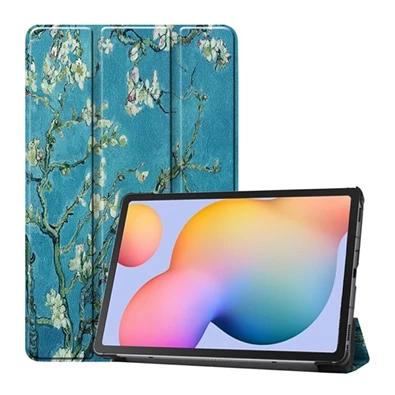 Gigapack GP-96608 Samsung Galaxy Tab S6 Lite 10.4 LTE(SM-P619)2022/WIFI(SM-P613)2022 kék bőr hatású oldalra nyíló tok