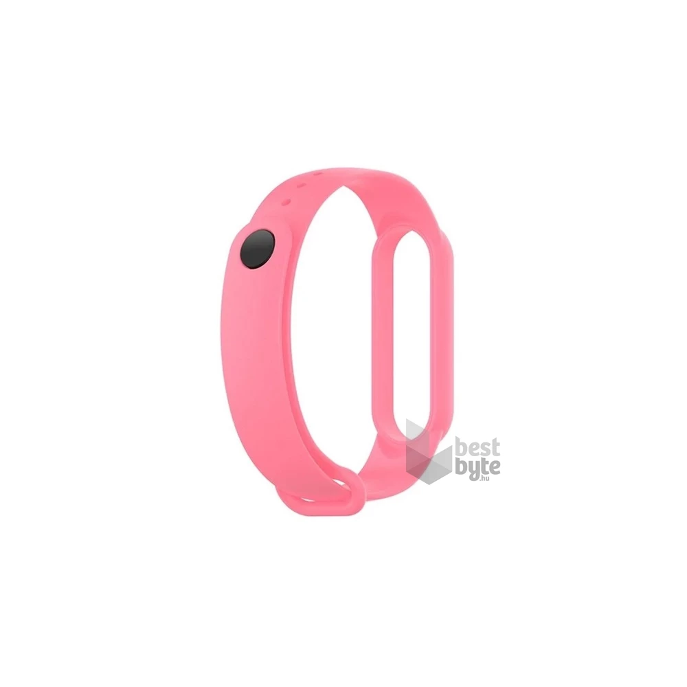 Gigapack GP-97877 Xiaomi Mi Band 6 NFC / Mi Band 7 / Mi Band 6 rózsaszín szilikon óraszíj