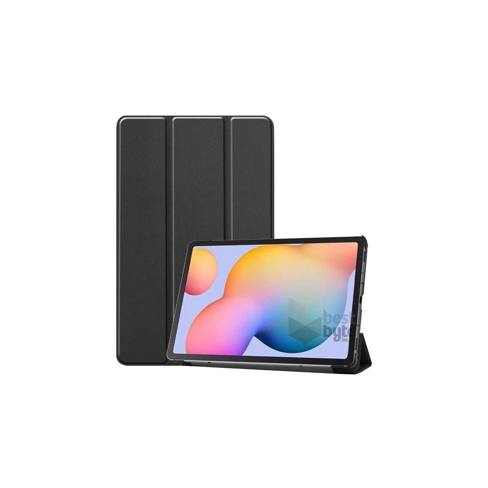 Gigapack GP-98329 Samsung Galaxy Tab S6 Lite 10.4 LTE(SM-P619)2022/WIFI(SM-P613)2022 fekete bőr hatású oldalra nyíló tok