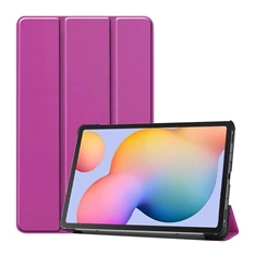 Gigapack GP-98330 Samsung Galaxy Tab S6 Lite 10.4 LTE(SM-P619)2022/WIFI(SM-P613)2022 lila bőr hatású oldalra nyíló tok