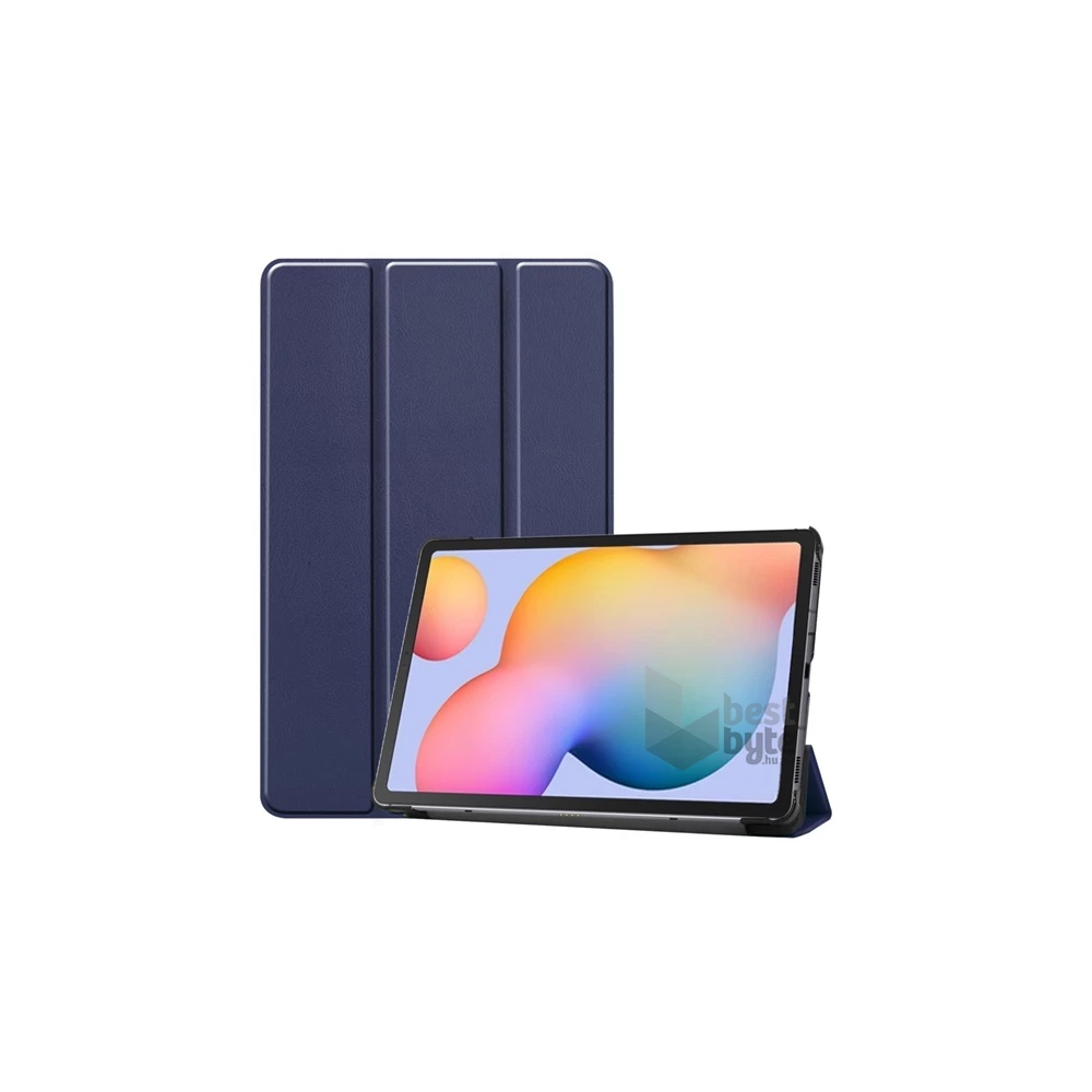 Gigapack GP-98333 Samsung Galaxy Tab S6 Lite 10.4 LTE(SM-P619)2022/WIFI(SM-P613)2022 s.kék bőr hatású oldalra nyíló tok