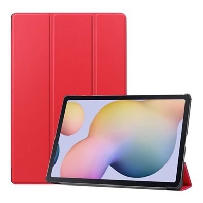 Gigapack GP-99280 Samsung Galaxy Tab S7 Plus WIFI 5G (SM-T976) piros bőr hatású oldalra nyíló tok