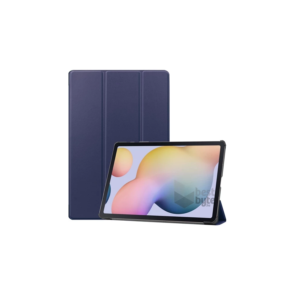 Gigapack GP-99284 Samsung Galaxy Tab S7 Plus WIFI 5G (SM-T976) sötétkék bőr hatású oldalra nyíló tok
