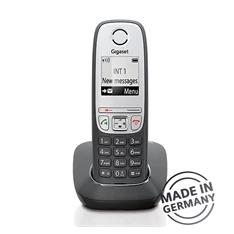 Gigaset A415 hívóazonosítós kihangosítható fekete/ezüst dect telefon