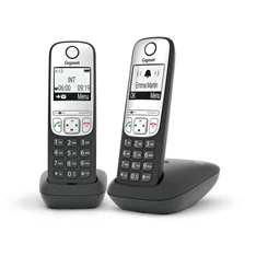 Gigaset A690 DUO fekete dect telefon (Újracsomagolt)