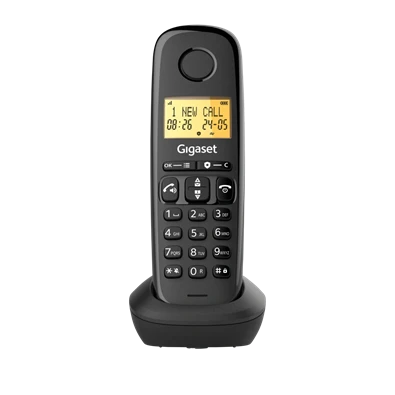 Gigaset Basic 100 AM fekete dect telefon