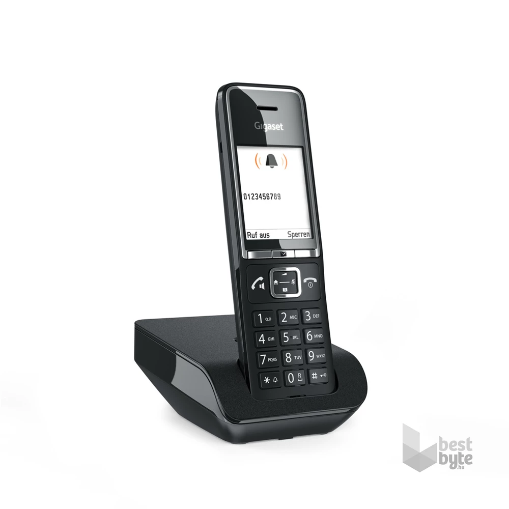 Gigaset Comfort 550 fekete dect telefon