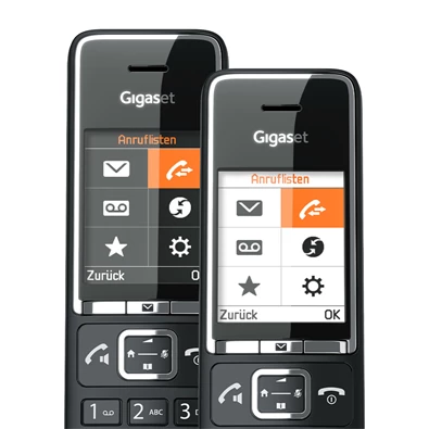 Gigaset Comfort 550 fekete dect telefon