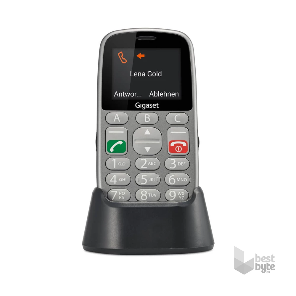 Gigaset GL390 2,2" Dual SIM ezüst mobiltelefon