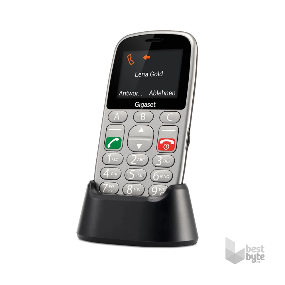 Gigaset GL390 2,2" Dual SIM ezüst mobiltelefon