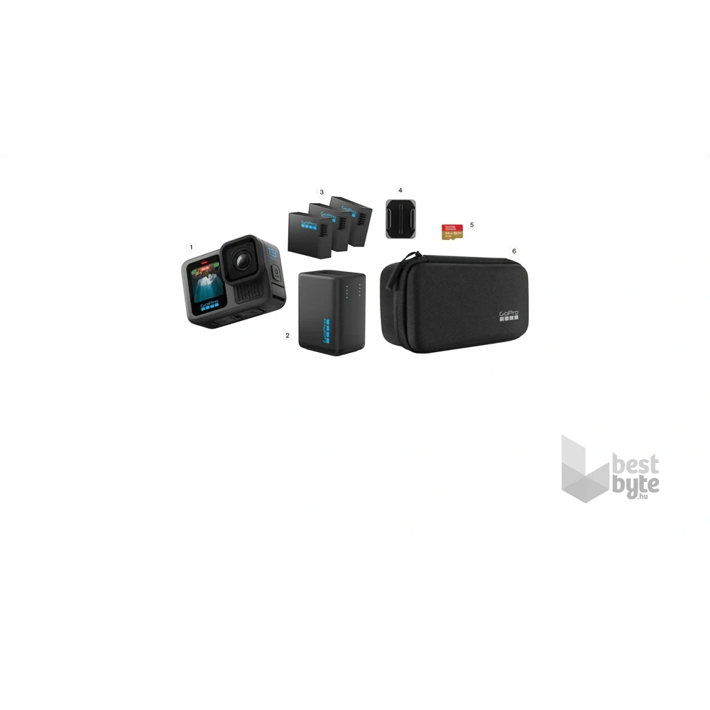 GoPro HERO13 Black Extended Power Bundle akciókamera