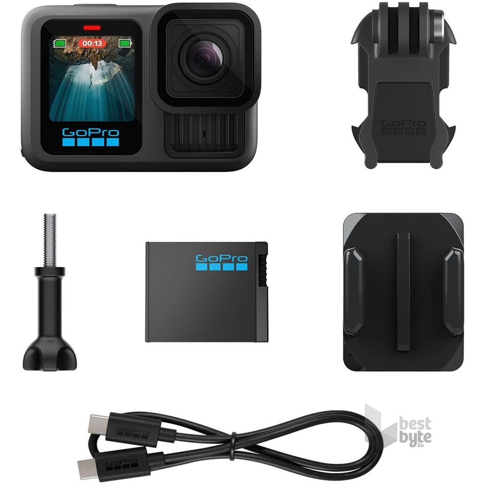 GoPro Hero13 CHDHX-131-RW fekete sportkamera