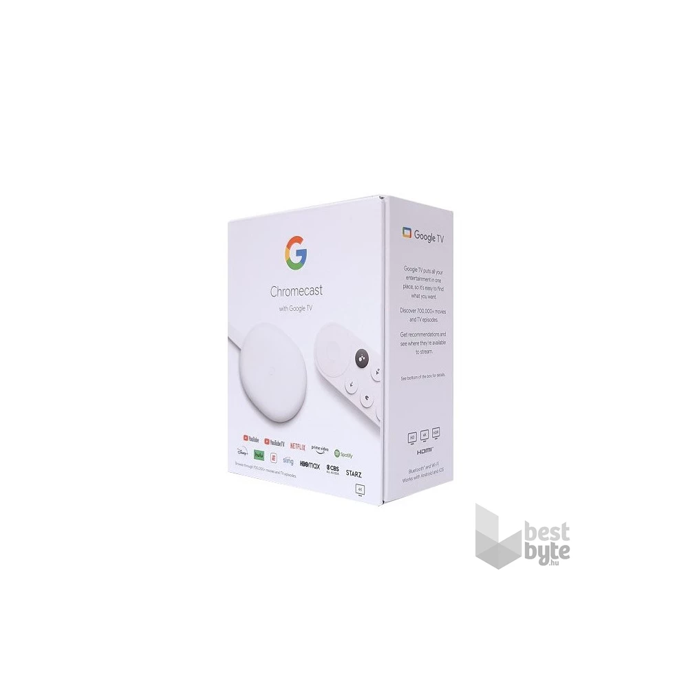 Google GA03131 Chromecast + Google TV (HD) médialejátszó