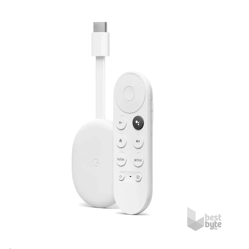 Google Chromecast 4K + Google TV médialejátszó