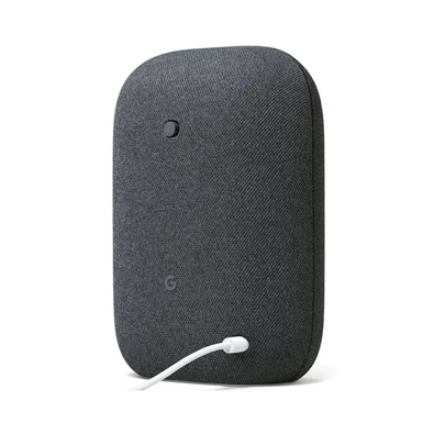 Google Nest Audio grafitszürke okos hangszóró (Újracsomagolt)