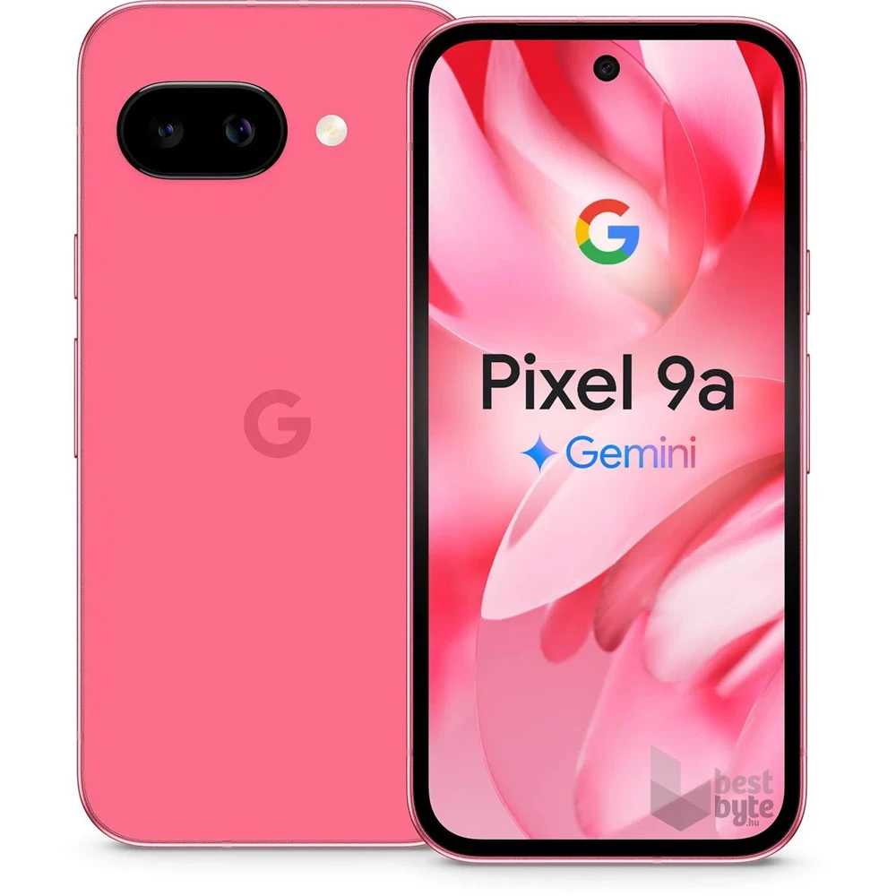 Google Pixel 9a 8/128GB DualSIM kártyafüggetlen okostelefon - rózsaszín (Android)