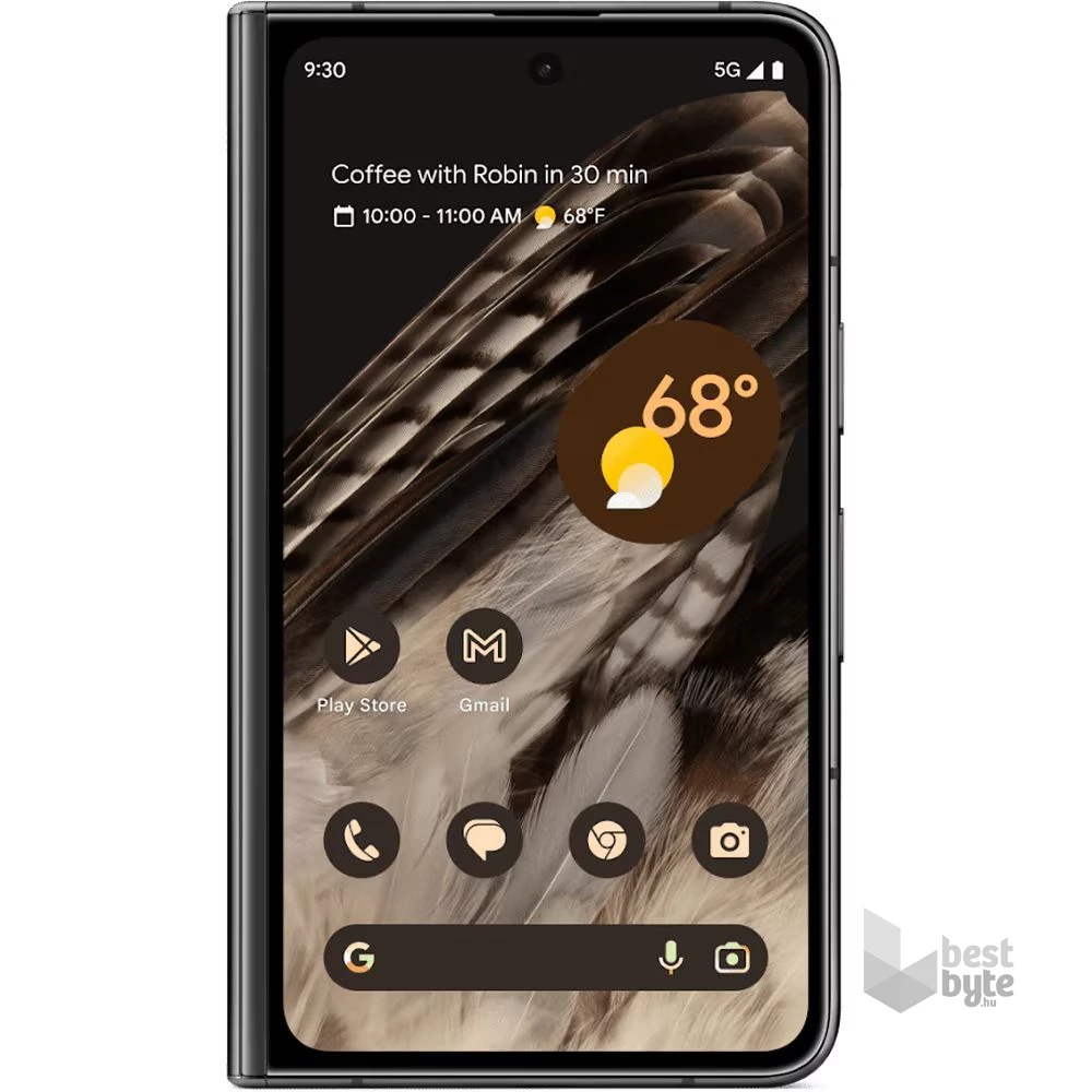 Google Pixel Fold 12/256GB DualSIM kártyafüggetlen okostelefon - fekete (Android)