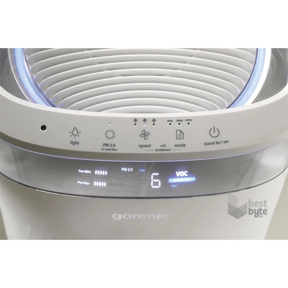 Gorenje AP500 fehér légtisztító