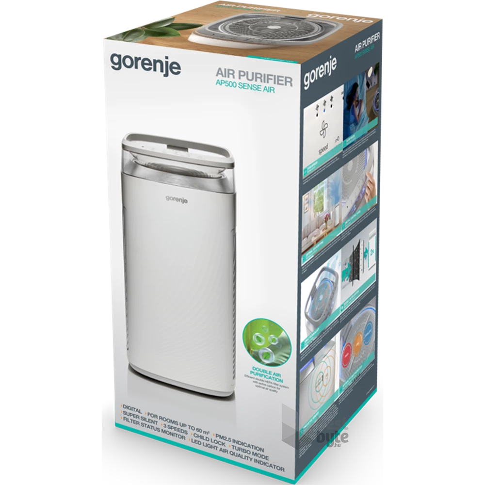 Gorenje AP500 fehér légtisztító