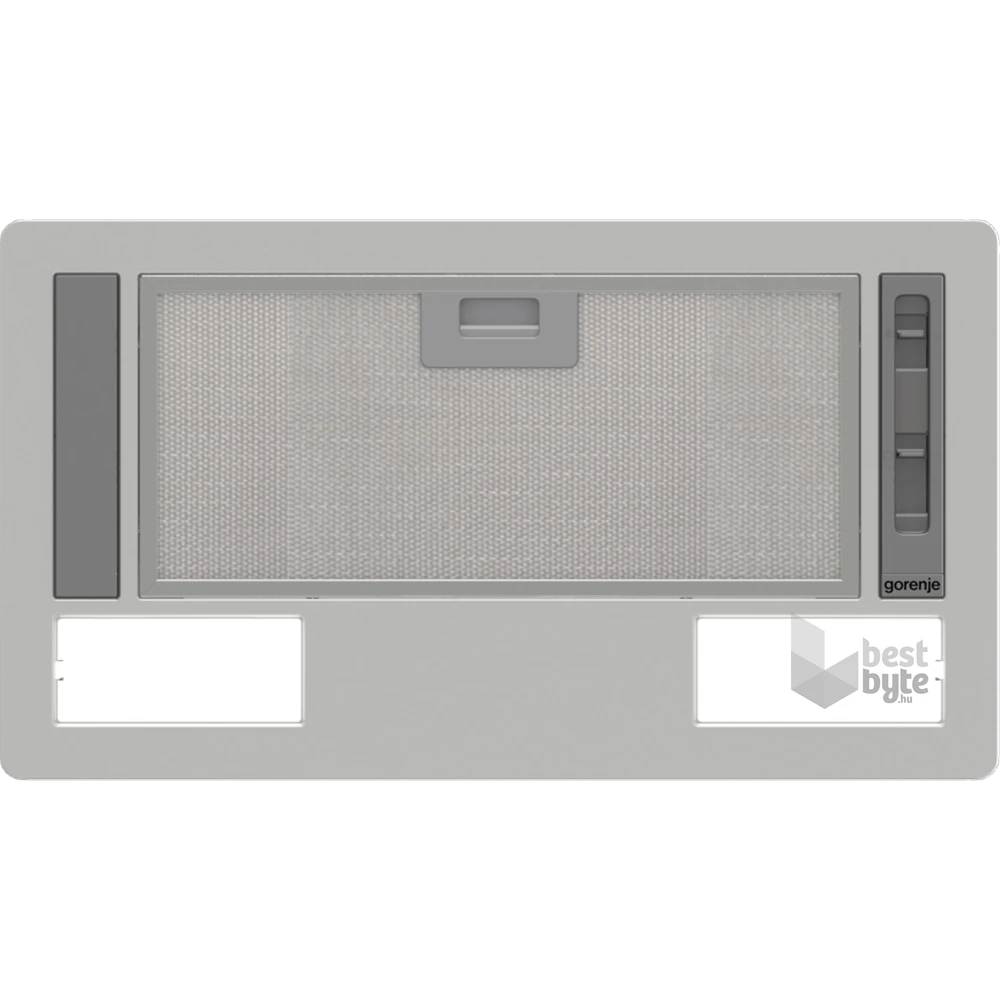 Gorenje BHI611ES inox, aláépíthető, álkürtős, méret:53,4 cm, zajszint:67 dB, páraelszívó