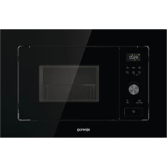 Gorenje BM201AG1BG 800W 20L inox beépíthető grillezős mikrohullámú sütő