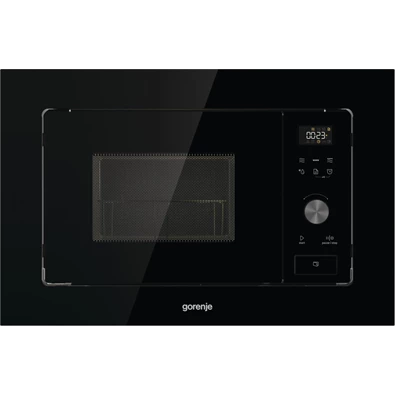 Gorenje BM201AG1BG 800W 20L inox beépíthető grillezős mikrohullámú sütő