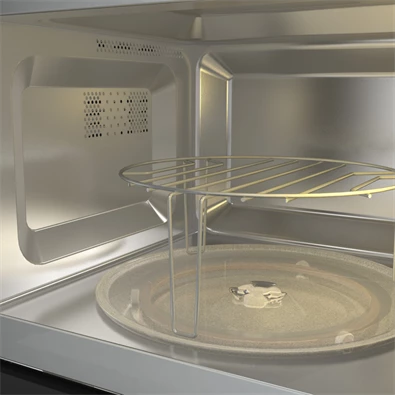 Gorenje BM201AG1BG 800W 20L inox beépíthető grillezős mikrohullámú sütő