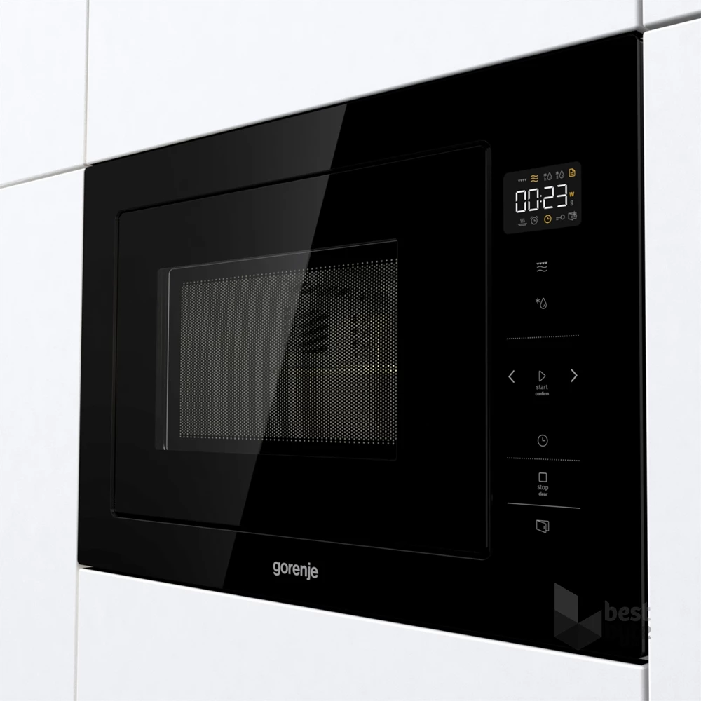 Gorenje BM251SG2BG 1000W 25L fekete beépíthető mikrohullámú sütő